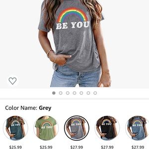 Grey Pride shirt
